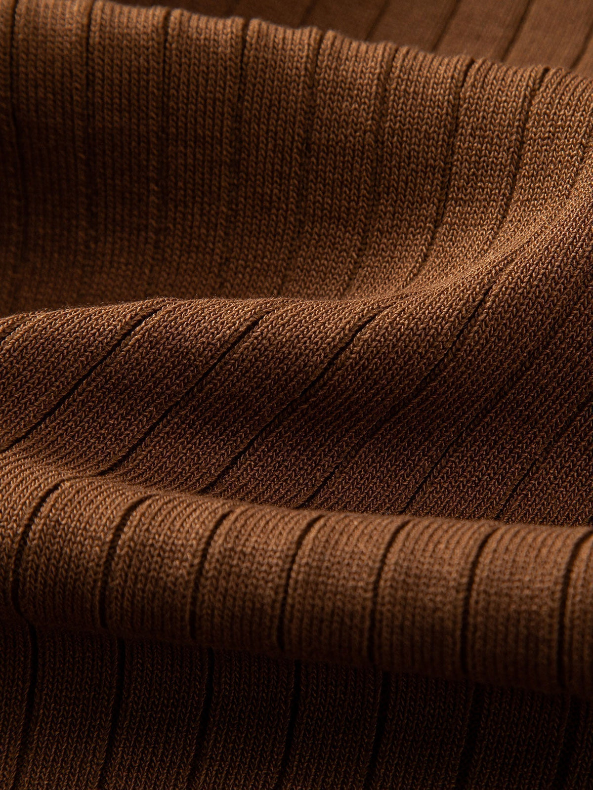 Gestreiftes V-Ausschnitt Strick-Polo
