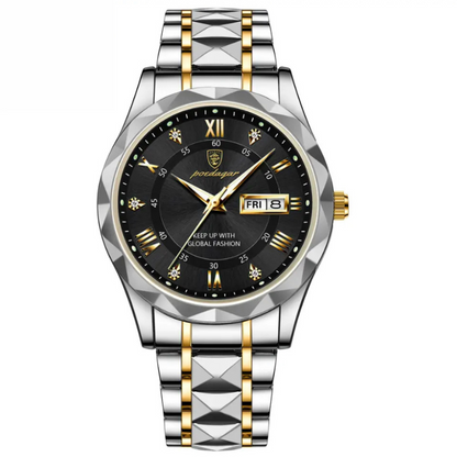 Watch Luminous Steel 40mm Watch - Wasserdicht | Übertragener Stahl