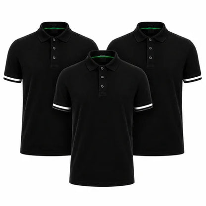 Das Gentleman's Polo-Set — 3er-Pack