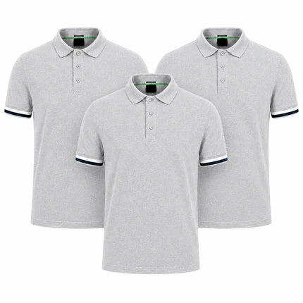 Das Gentleman's Polo-Set — 3er-Pack