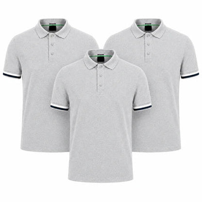 Das Gentleman's Polo-Set — 3er-Pack