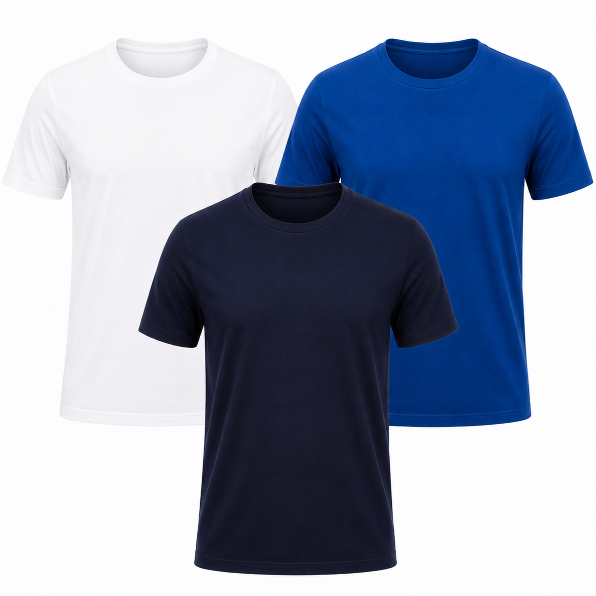 3er-Pack klassische Essential-T-Shirts