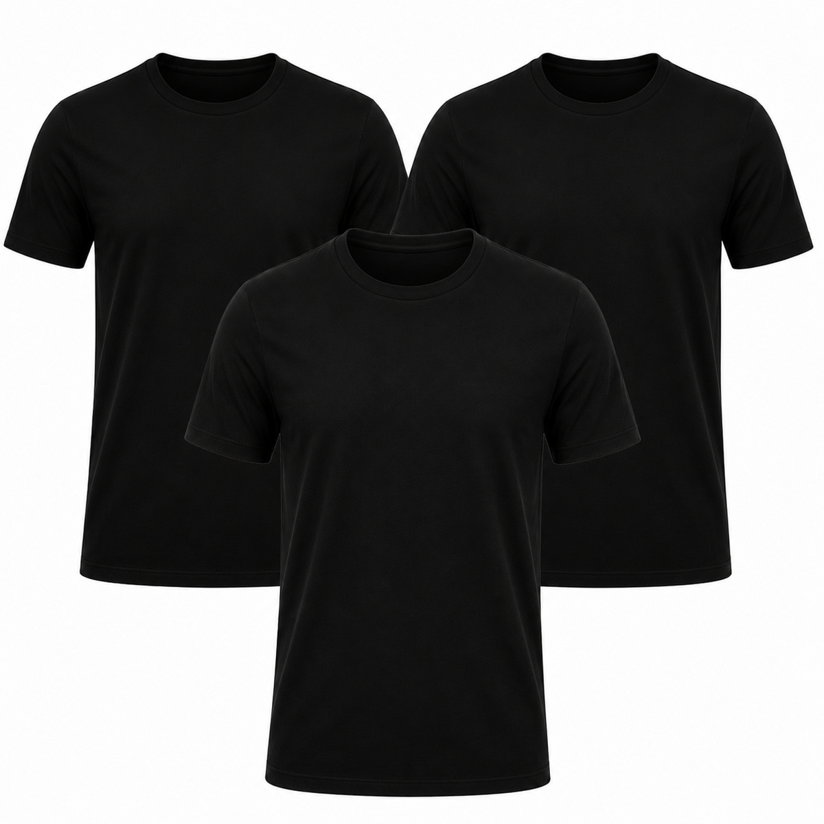 3er-Pack klassische Essential-Shirts
