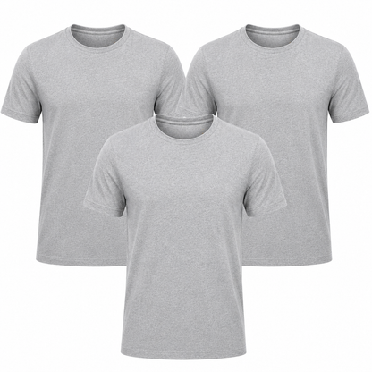 3er-Pack klassische Essential-T-Shirts
