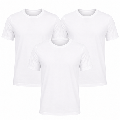 3er-Pack klassische Essential-T-Shirts