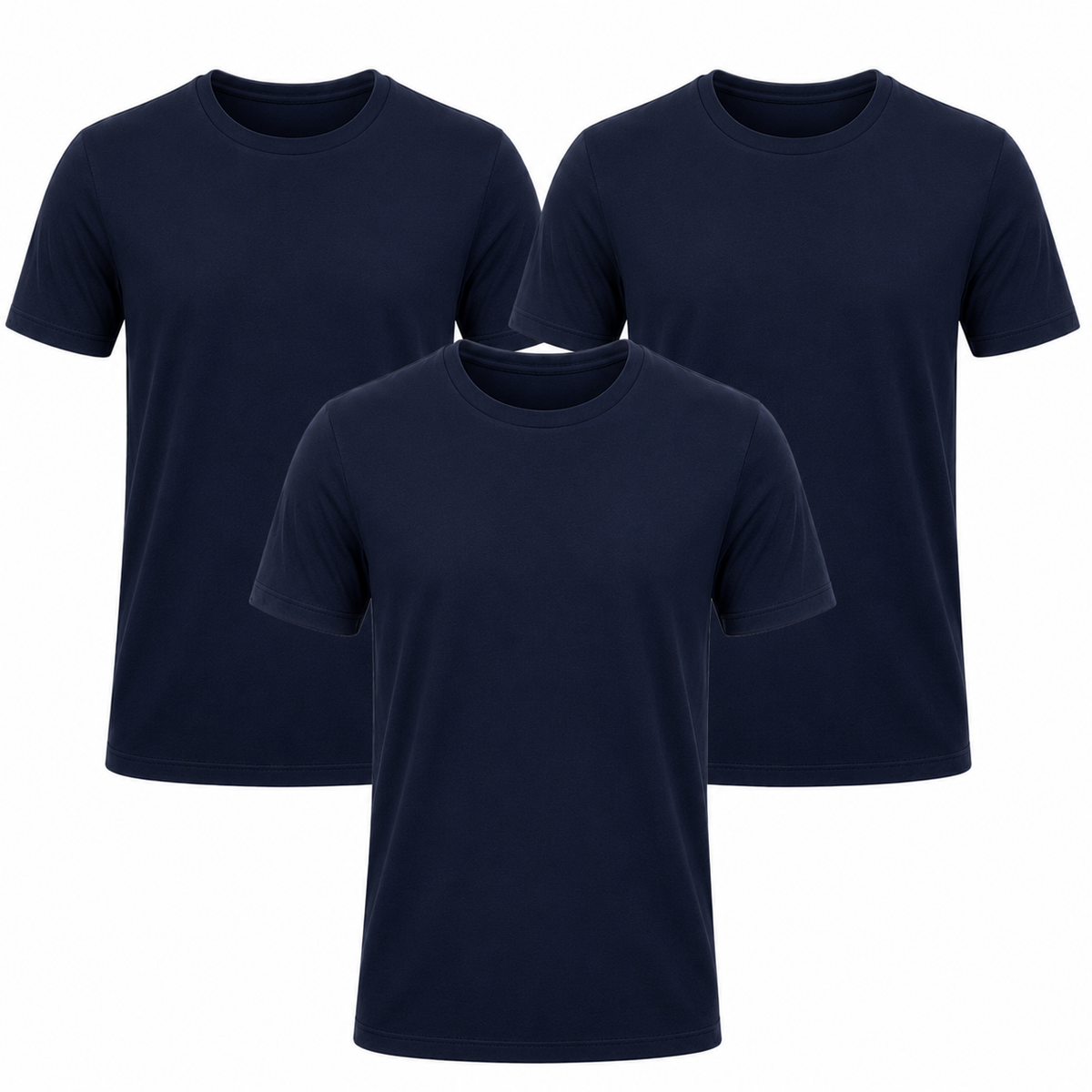 3er-Pack klassische Essential-T-Shirts