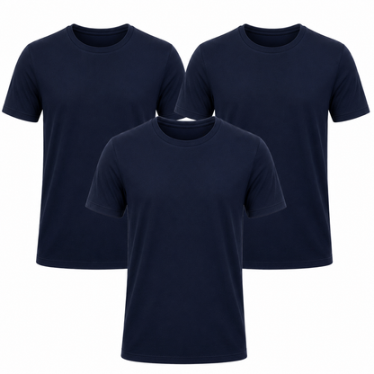 3er-Pack klassische Essential-T-Shirts