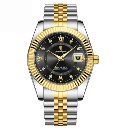 GoldenStar-Uhr – 40 mm Uhr | Wasserabweisend | Edelstahl