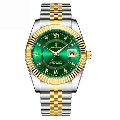 GoldenStar-Uhr – 40 mm Uhr | Wasserabweisend | Edelstahl