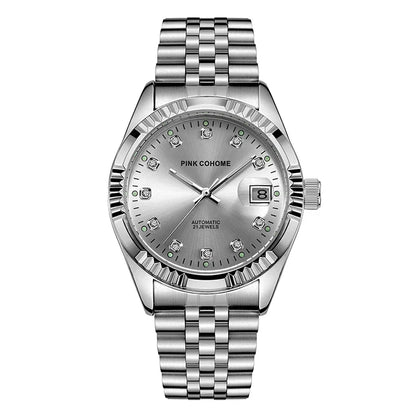 Sehen Sie sich Pink Cohome Automatic an
