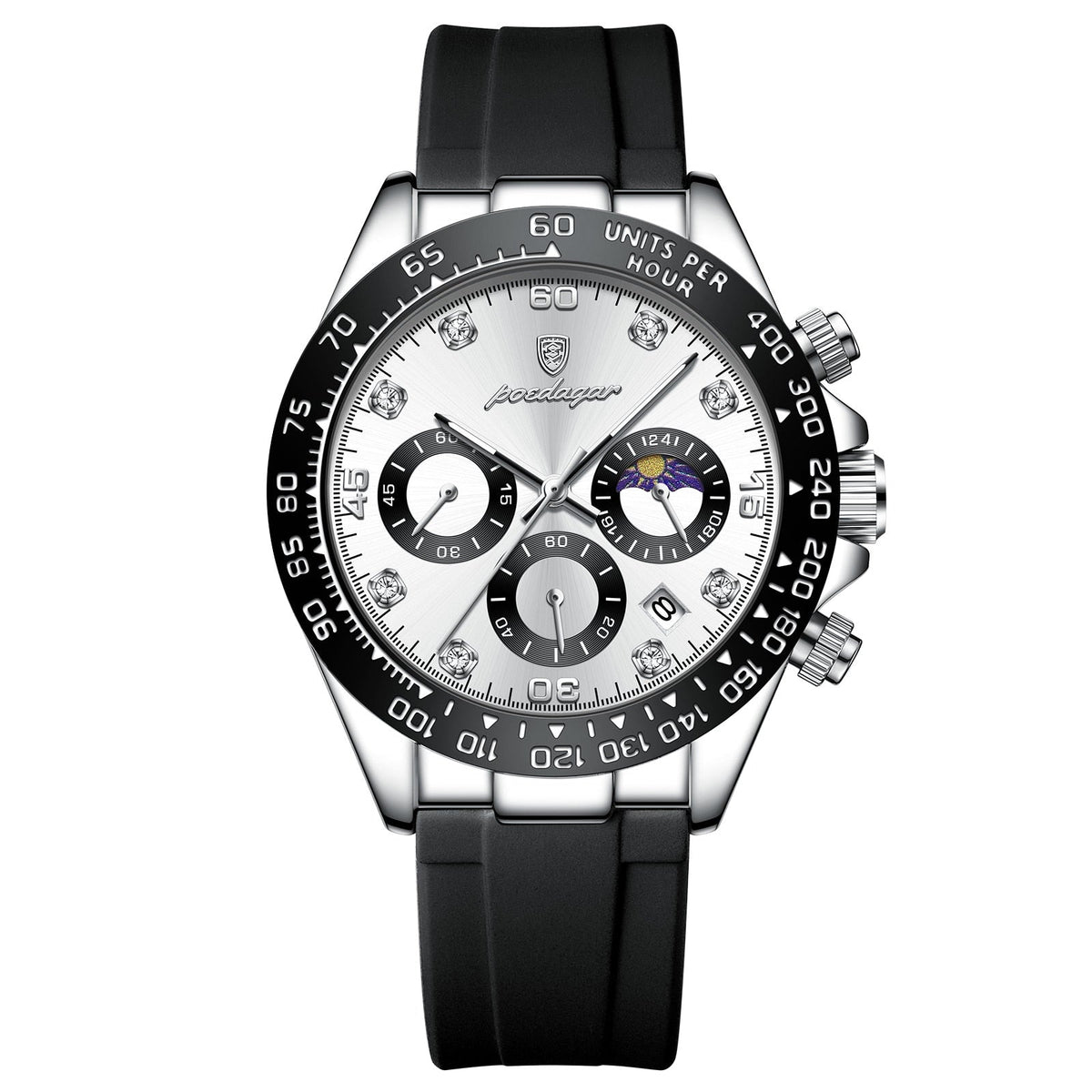 Uhr Chronograph Phase Datum