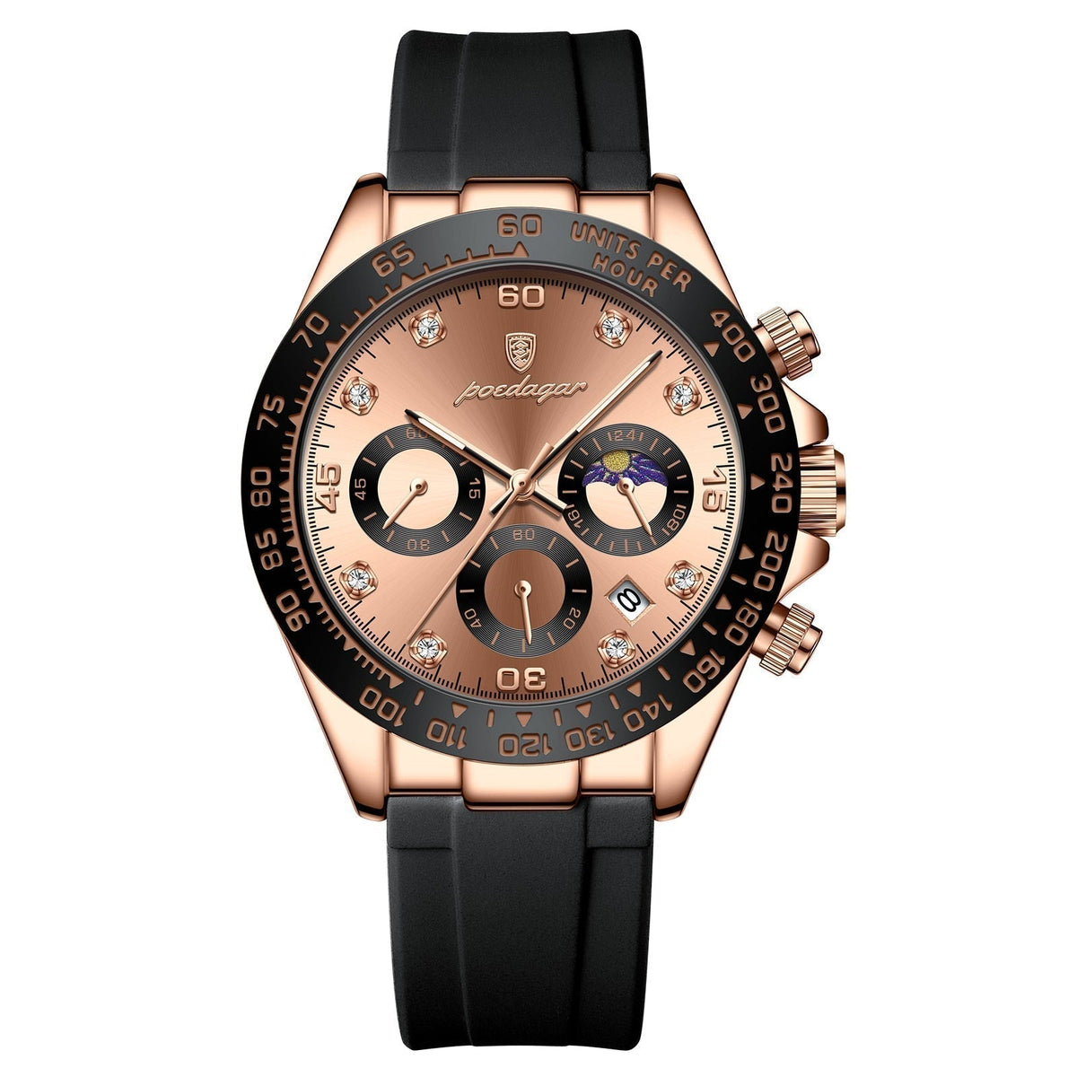 Uhr Chronograph Phase Datum