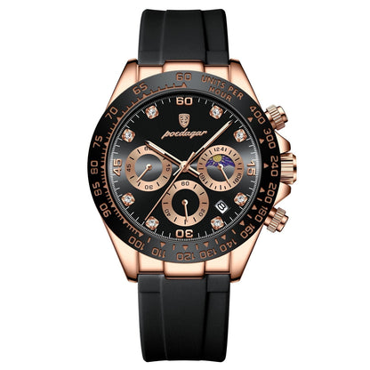 Uhr Chronograph Phase Datum
