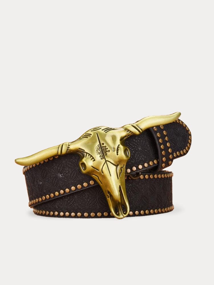 Vintage Western Cowboy PU-Gürtel