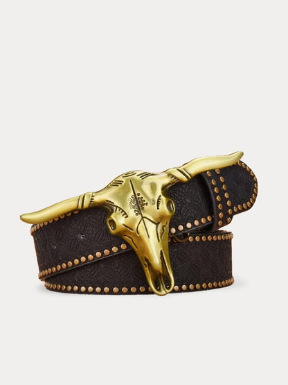 Vintage Western Cowboy PU-Gürtel