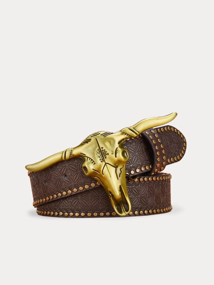 Vintage Western Cowboy PU-Gürtel