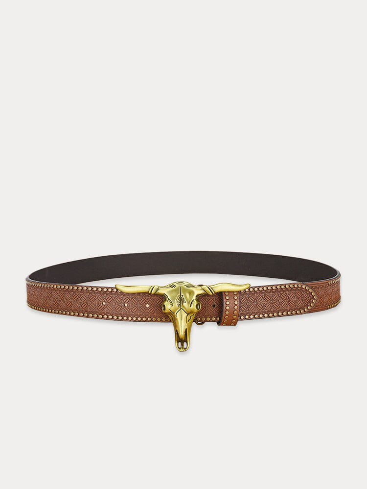 Vintage Western Cowboy PU-Gürtel