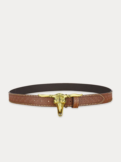 Vintage Western Cowboy PU-Gürtel
