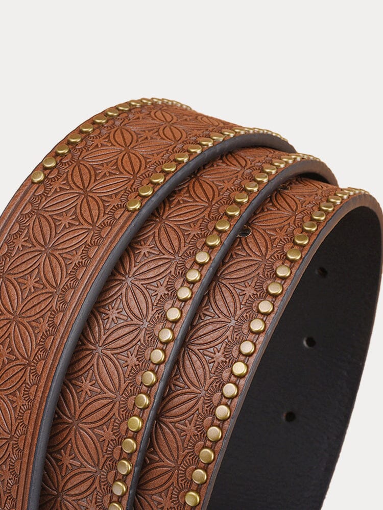 Vintage Western Cowboy PU-Gürtel