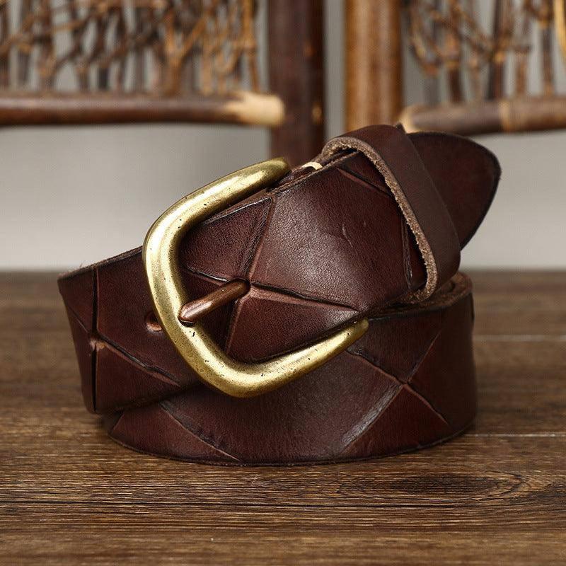 Klassischer Anil Ledergürtel Herren Modeaccessoire