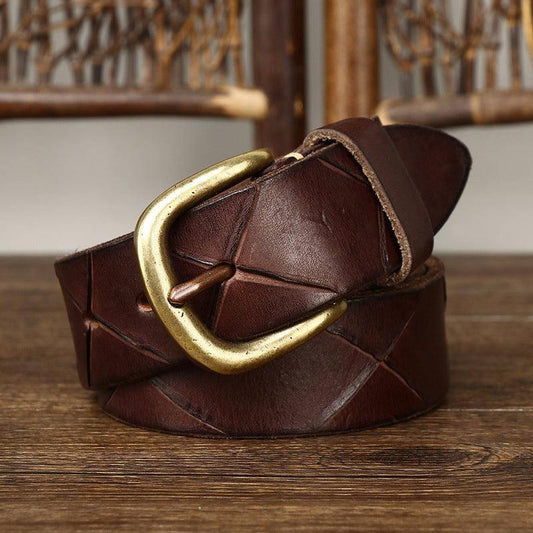 Klassischer Anil Ledergürtel Herren Modeaccessoire