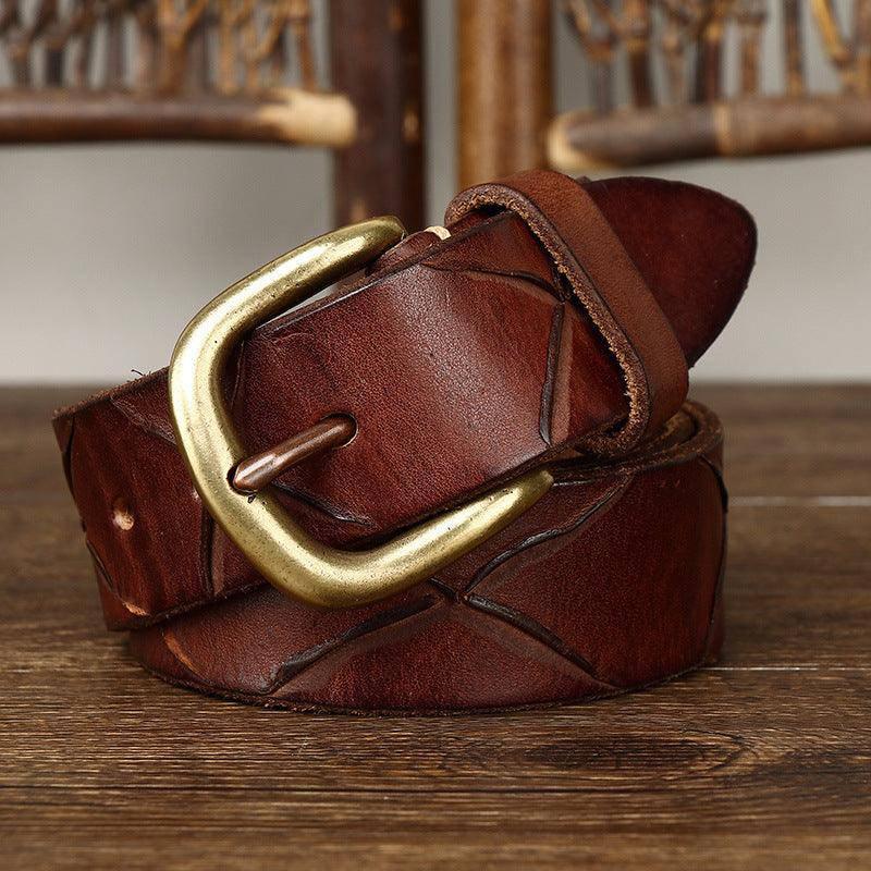 Klassischer Anil Ledergürtel Herren Modeaccessoire