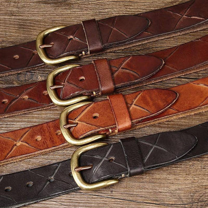 Klassischer Anil Ledergürtel Herren Modeaccessoire