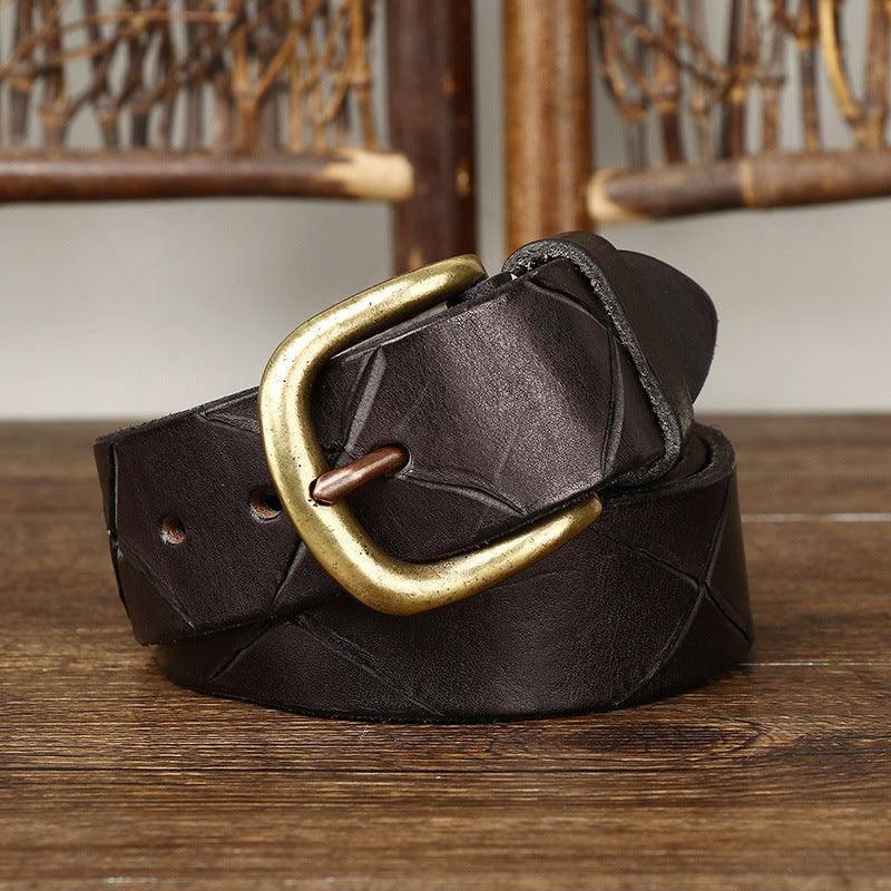 Klassischer Anil Ledergürtel Herren Modeaccessoire