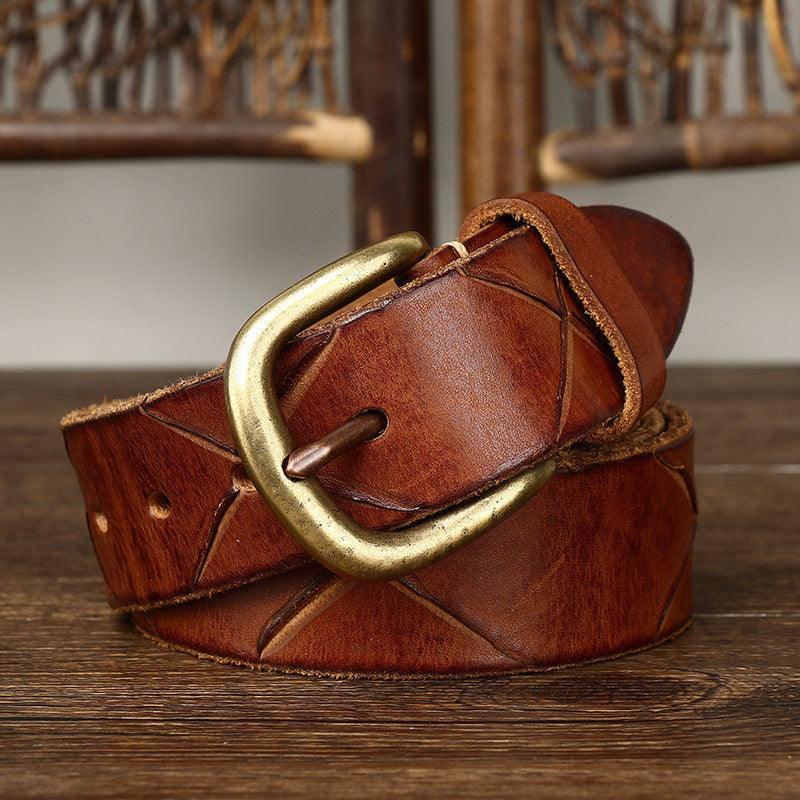 Klassischer Anil Ledergürtel Herren Modeaccessoire