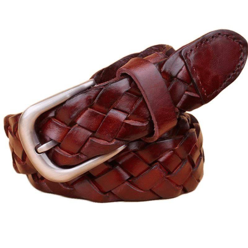 Designer-Flechtgürtel für Herren, Modell Masui