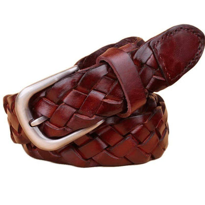 Designer-Flechtgürtel für Herren, Modell Masui
