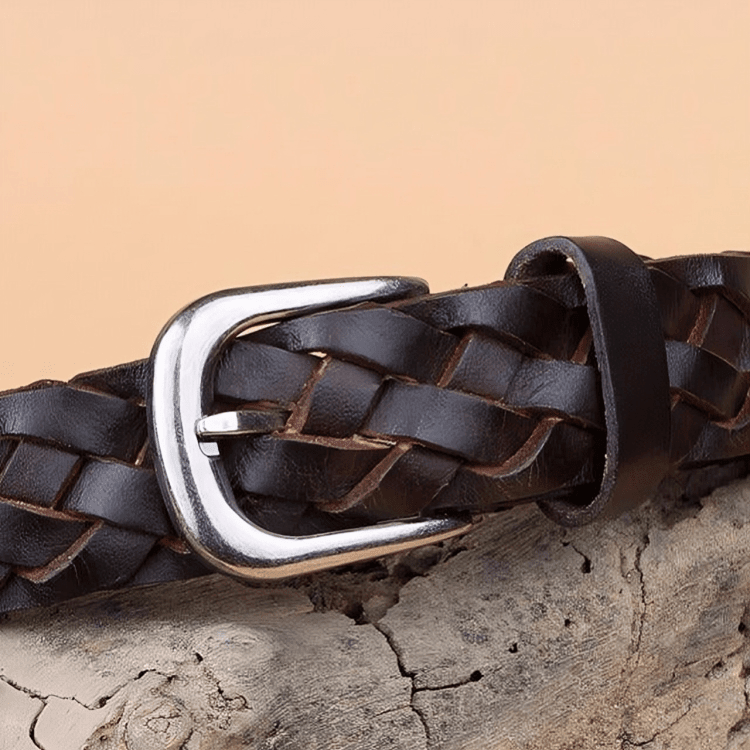 Designer-Flechtgürtel für Herren, Modell Masui