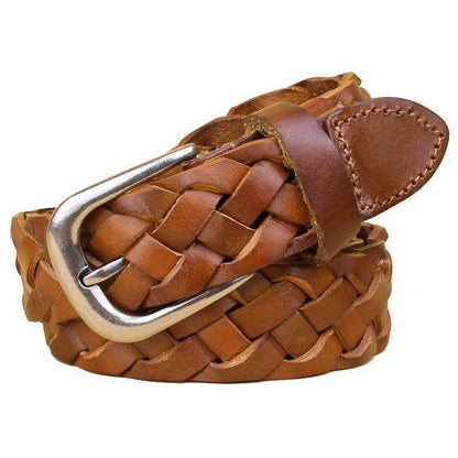 Designer-Flechtgürtel für Herren, Modell Masui
