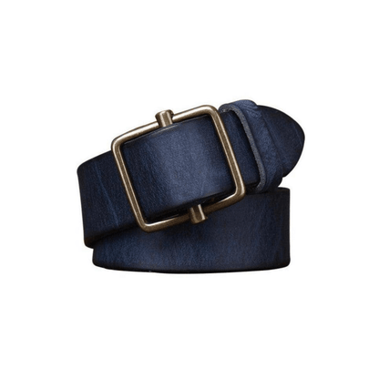 Eleganter Ledergürtel für Herren, Modell Strumiana