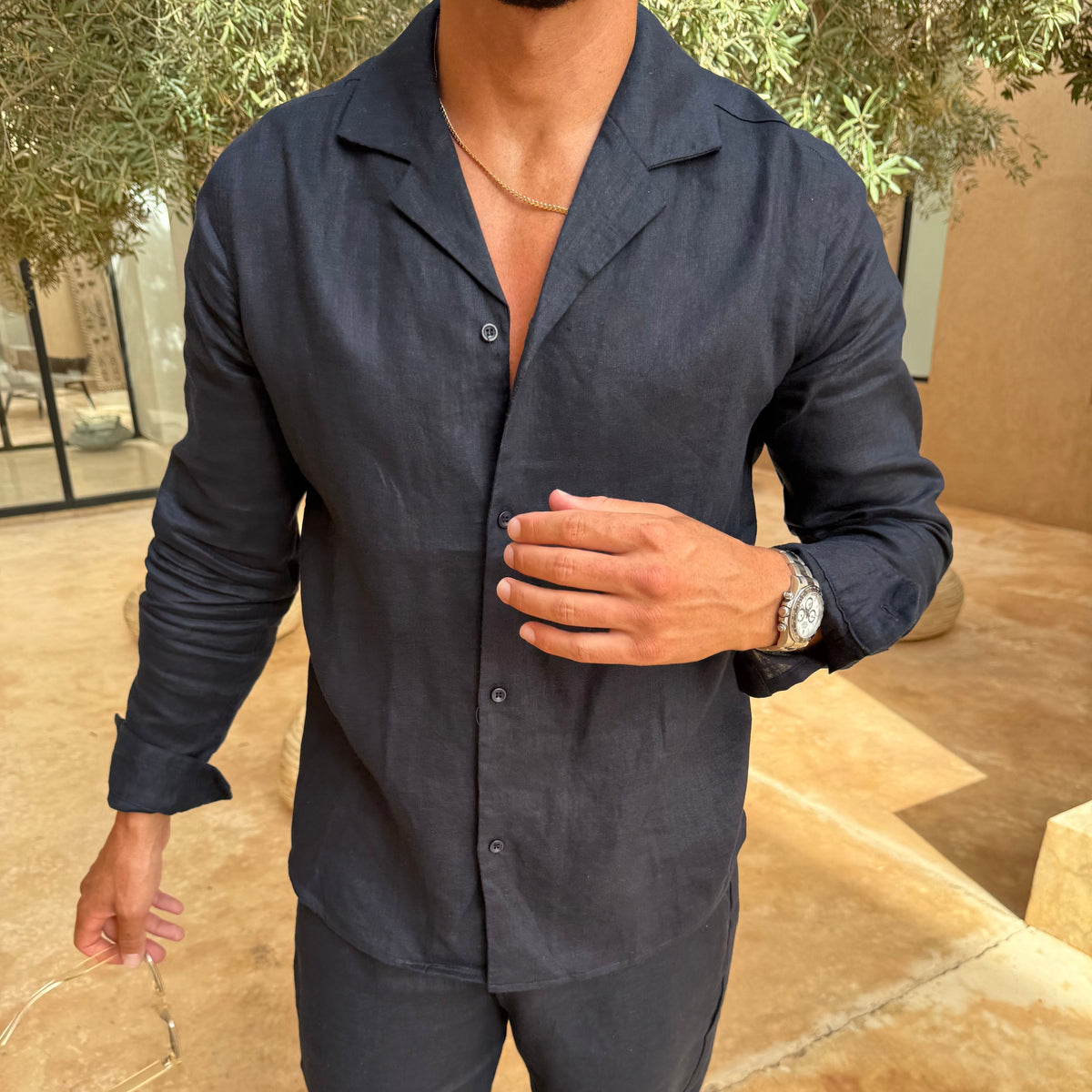 Capri - Signature-Set aus Leinen