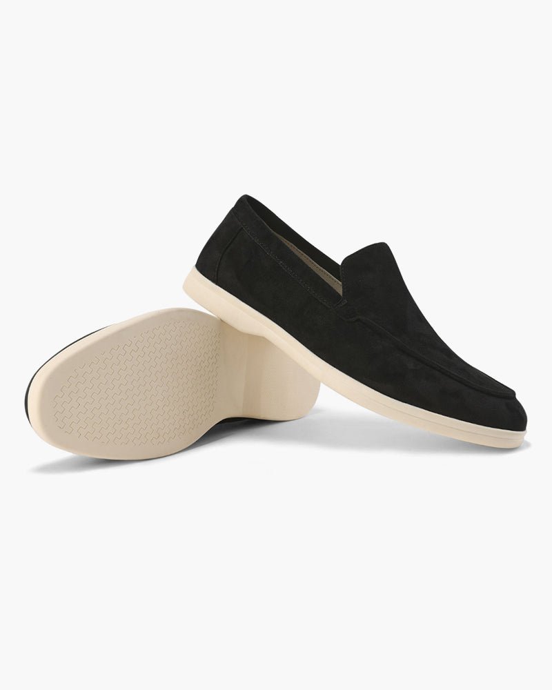 Old Money Suede Loafers - Sanvelier