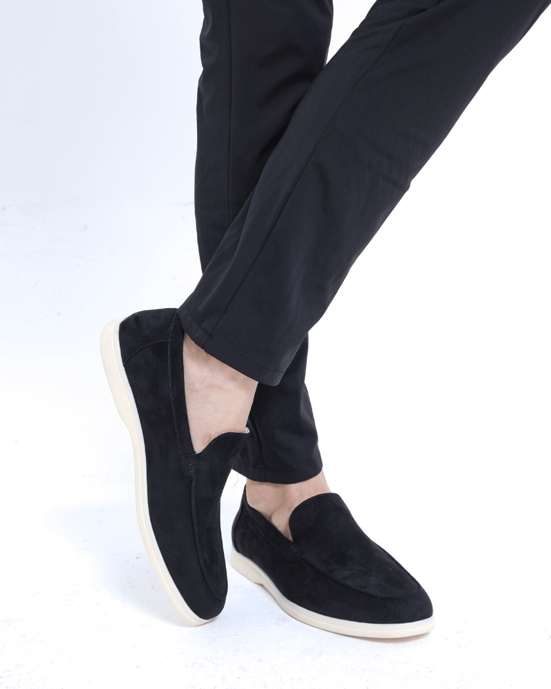 Old Money Suede Loafers - Sanvelier
