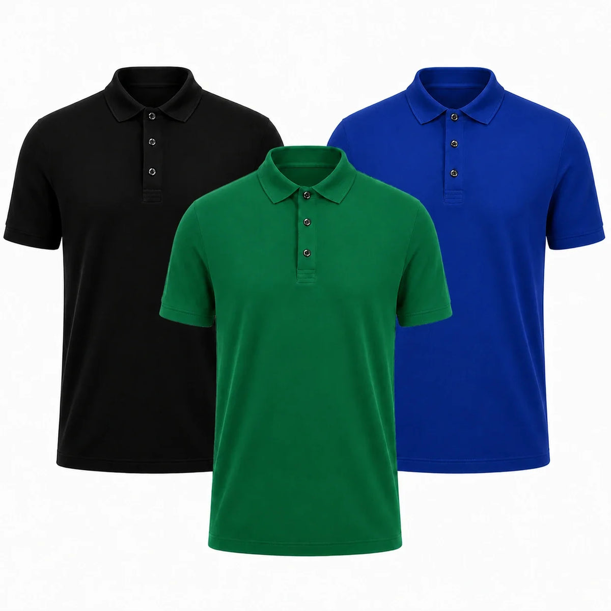 Das Premium Polo-Set – 3er-Pack
