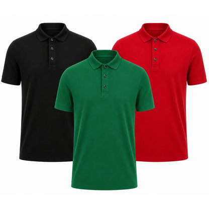 Das Premium Polo-Set – 3er-Pack