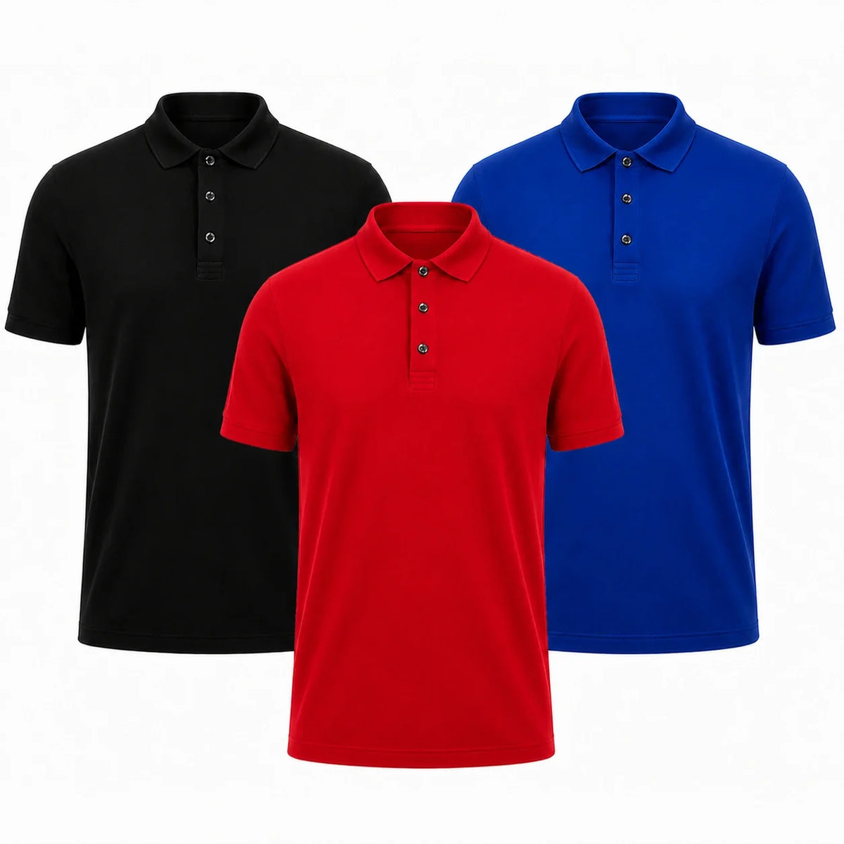 Das Premium Polo-Set – 3er-Pack