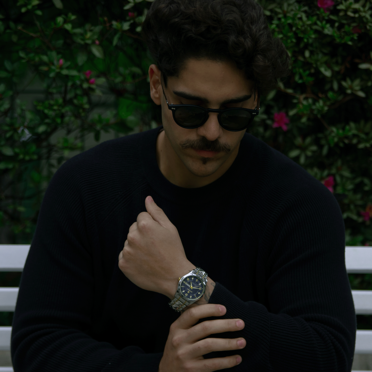 Watch Luminous Steel 40mm Watch - Wasserdicht | Übertragener Stahl