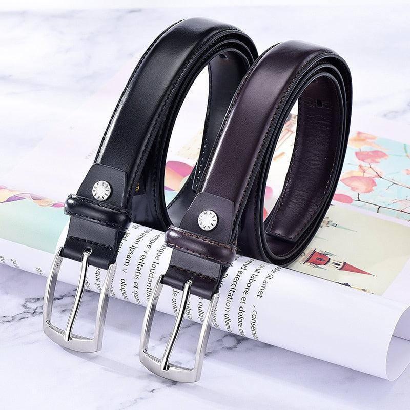 Leder Anzug Gürtel Leder für Herren, Modell Arnthur